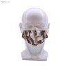Masque facial de camouflage militaire brun jetable 3 plis